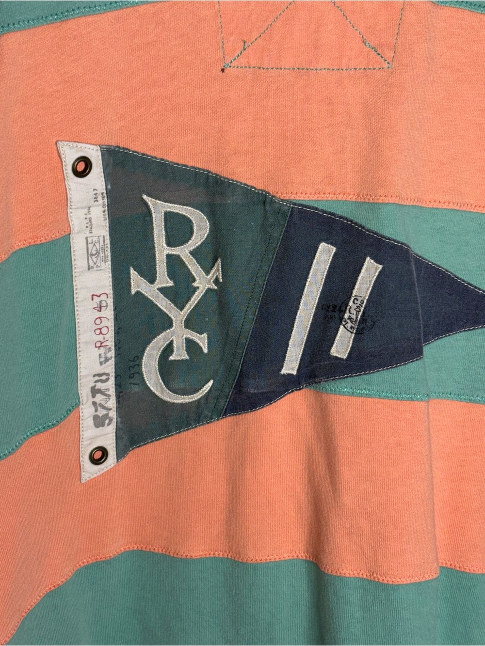 Polo Ralph Lauren Vintage Men's Size XXL Class RLPC Yacht Club Polo Shirt - Picture 7 of 11
